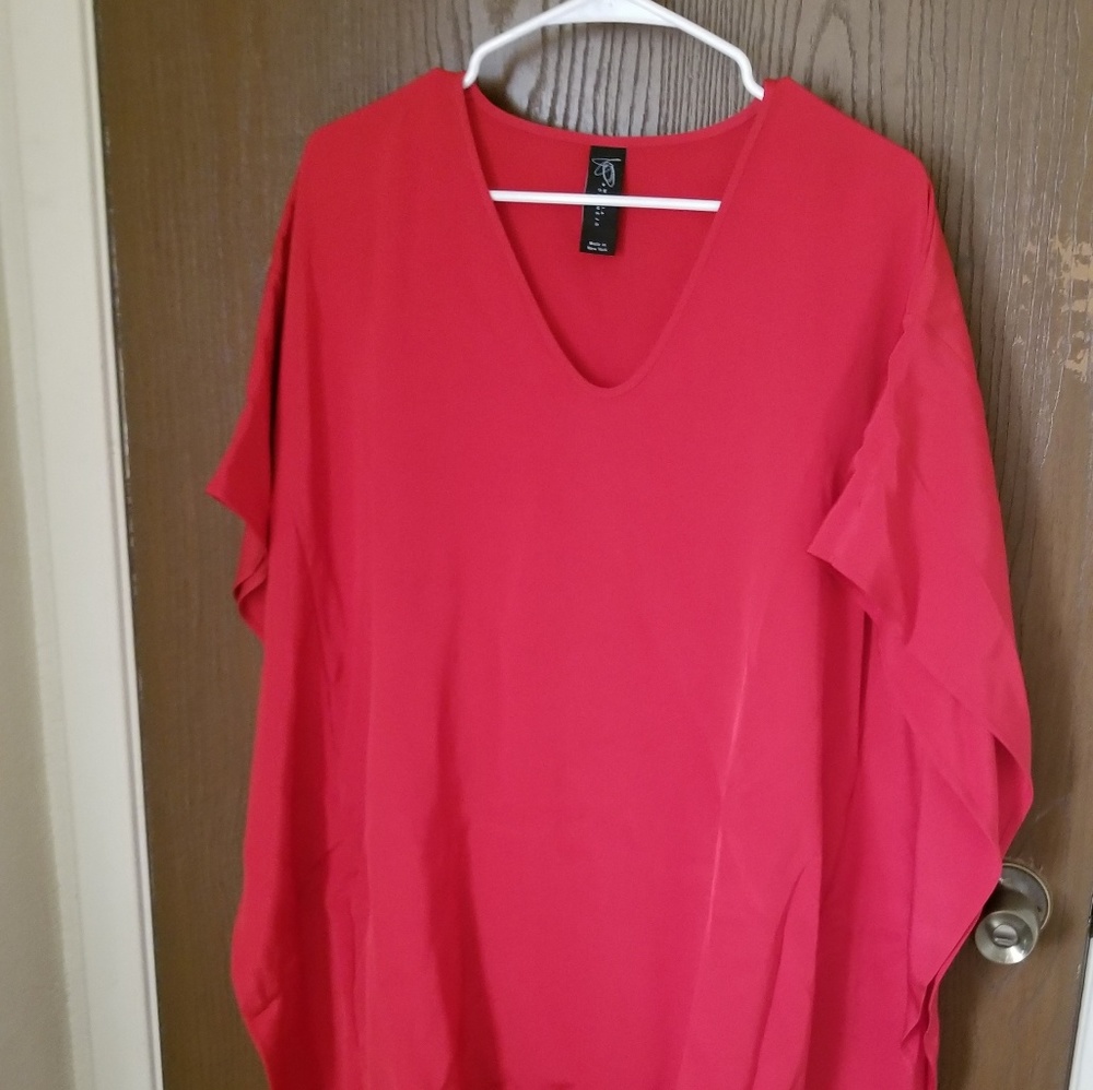 Red boho  Zero+ Maria Cornejo dress